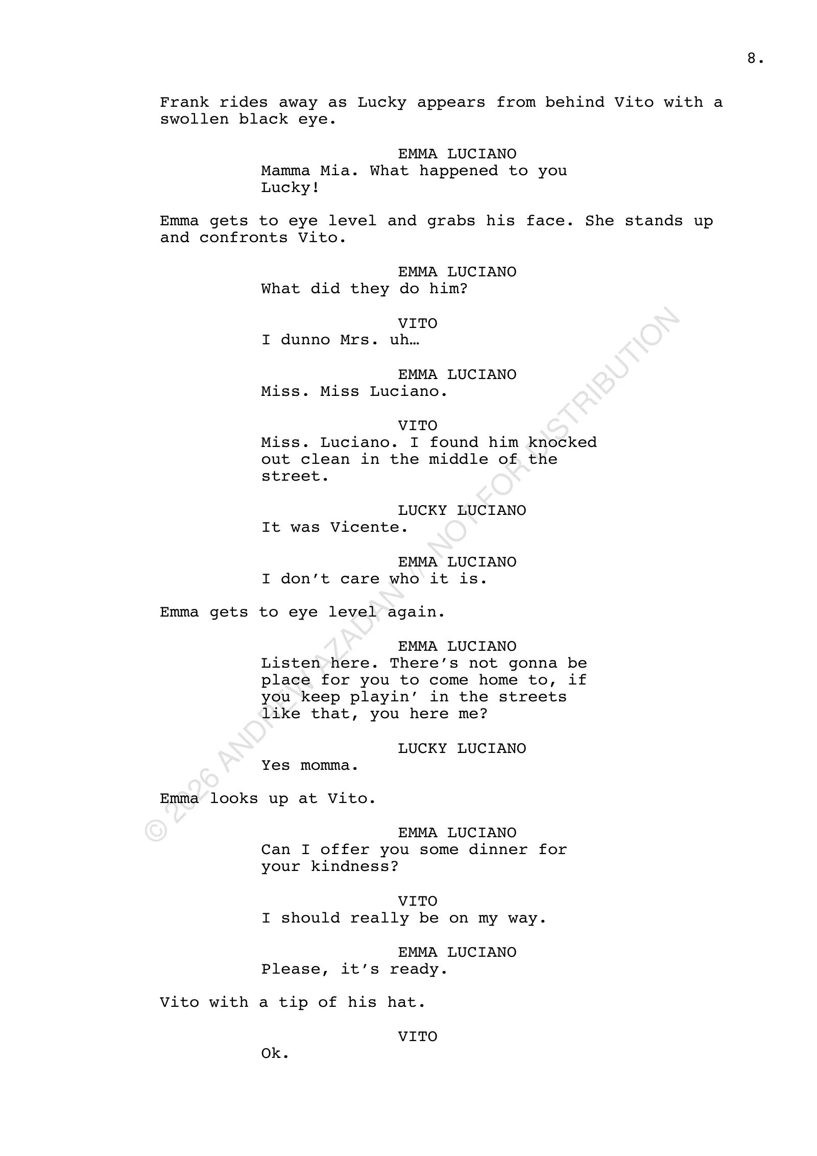 Page 8 of 10, La Cosa Nostra