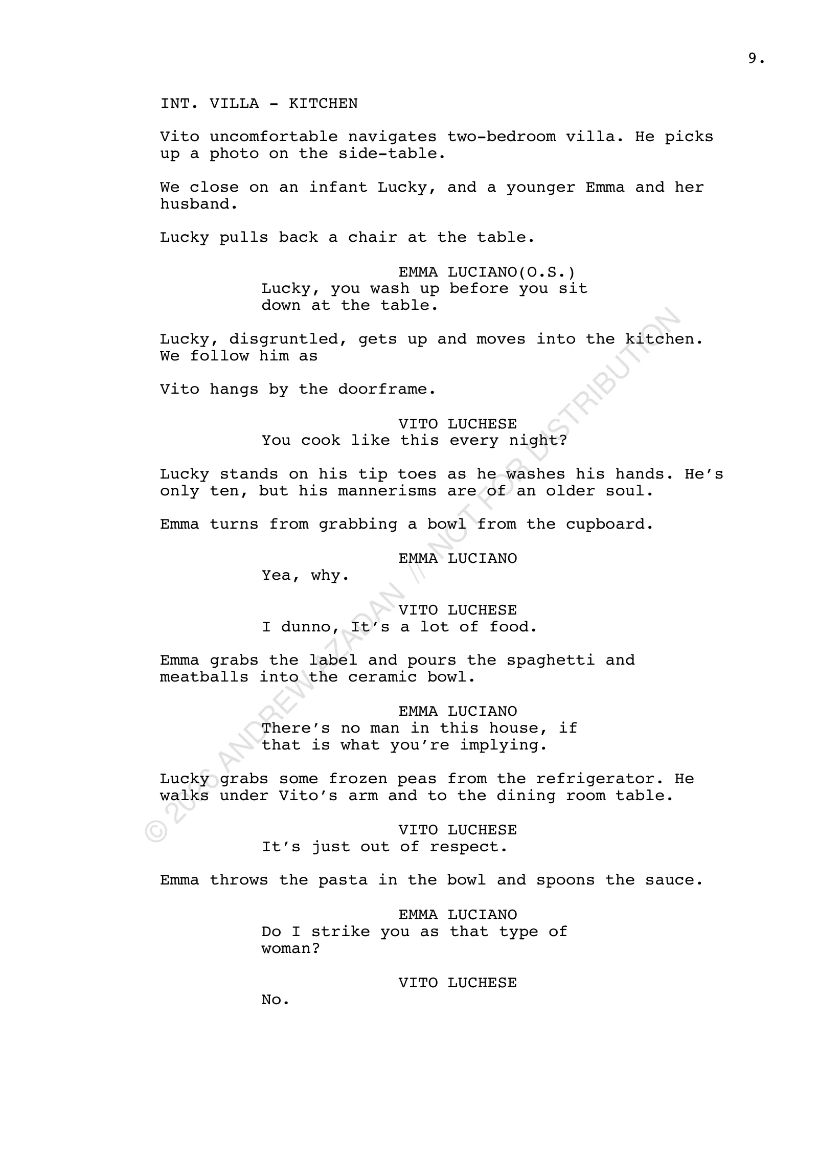 Page 9 of 10, La Cosa Nostra