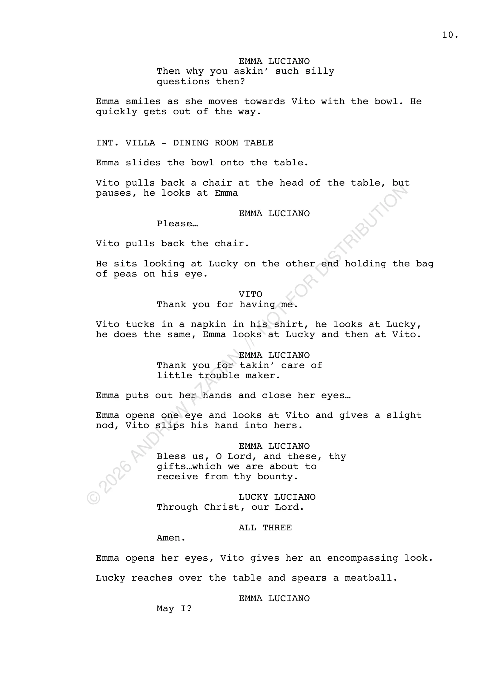 Page 10 of 10, La Cosa Nostra