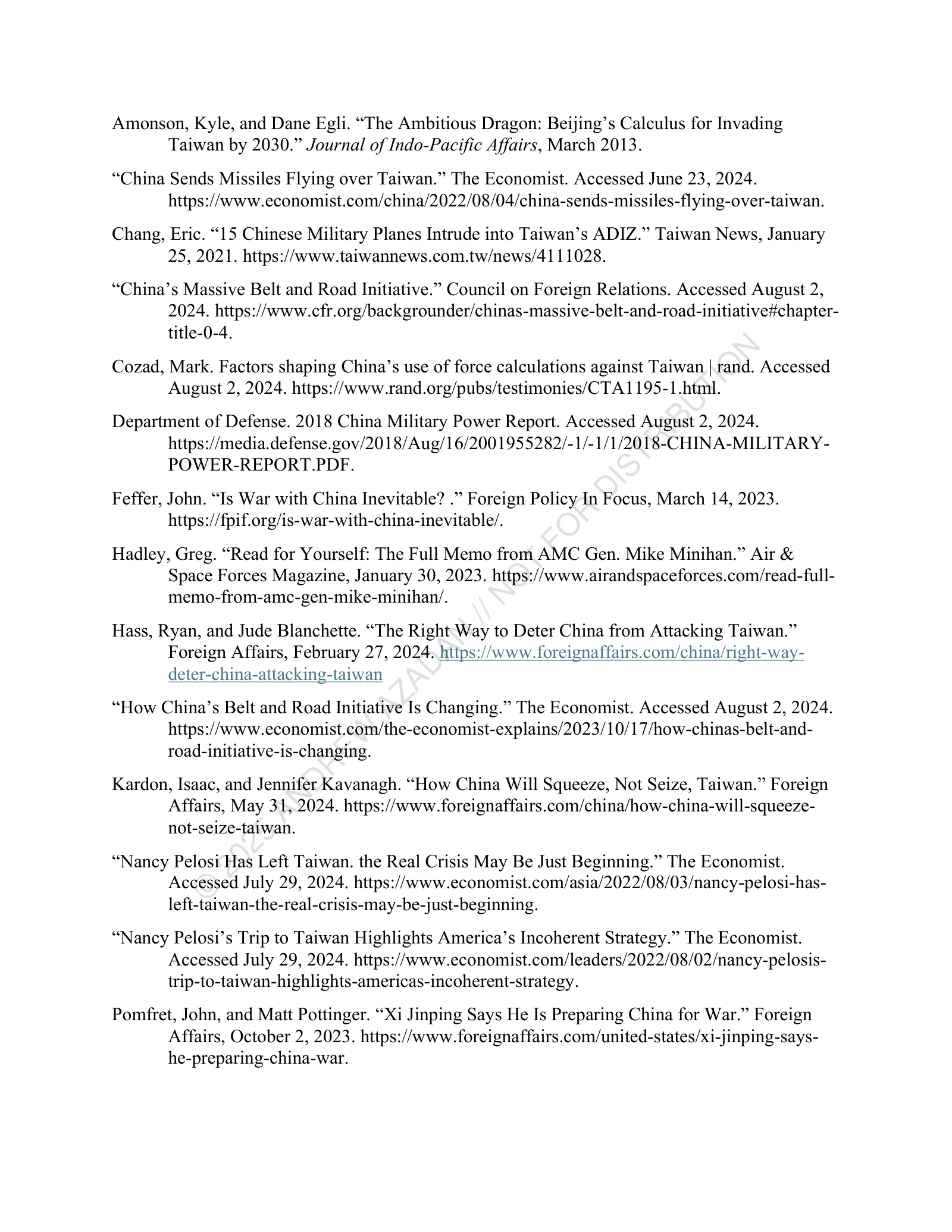 Page 5 of 6, China's Economic, Social, and Military Calculus for Annexing Taiwan by 2030