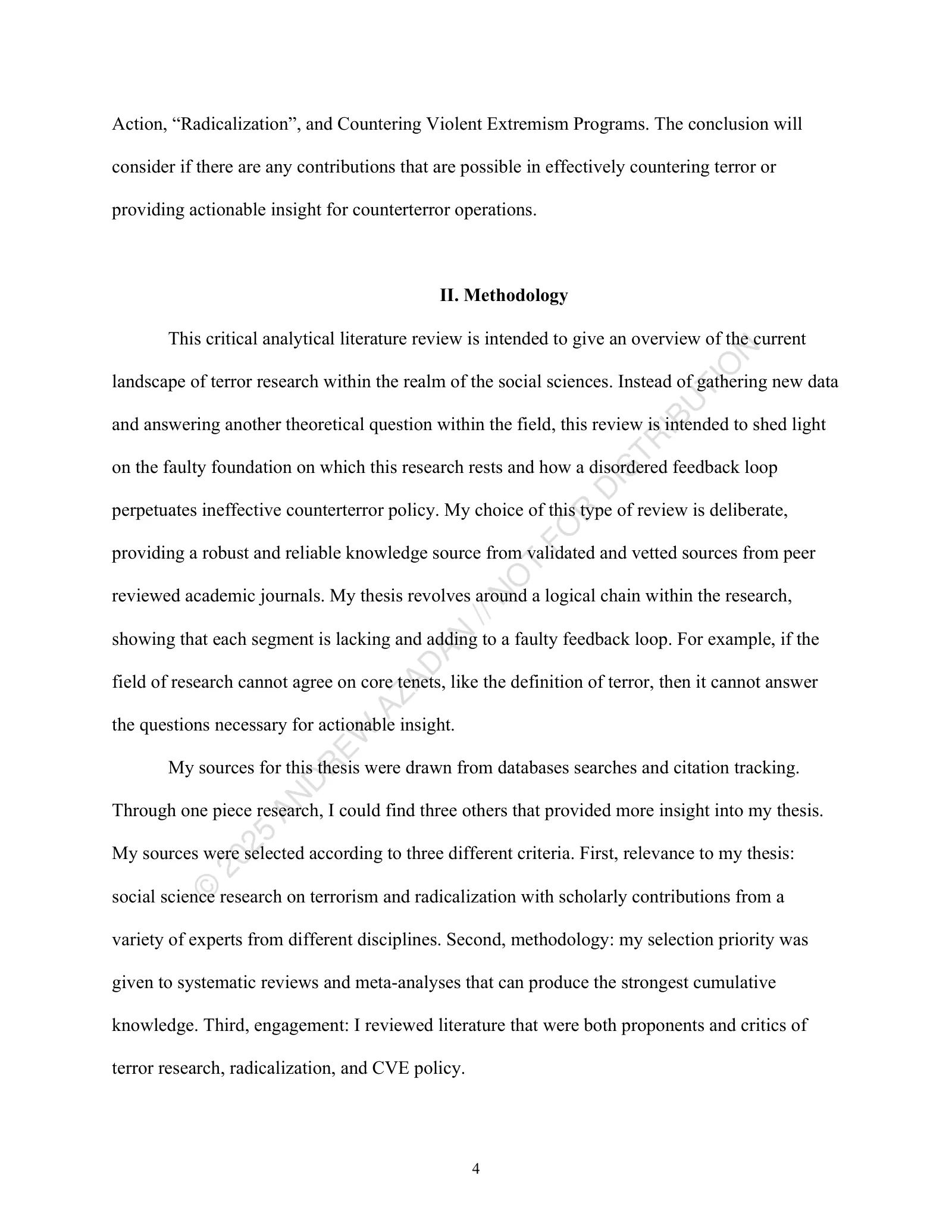Page 4 of 25, The Terror Research Dilemma