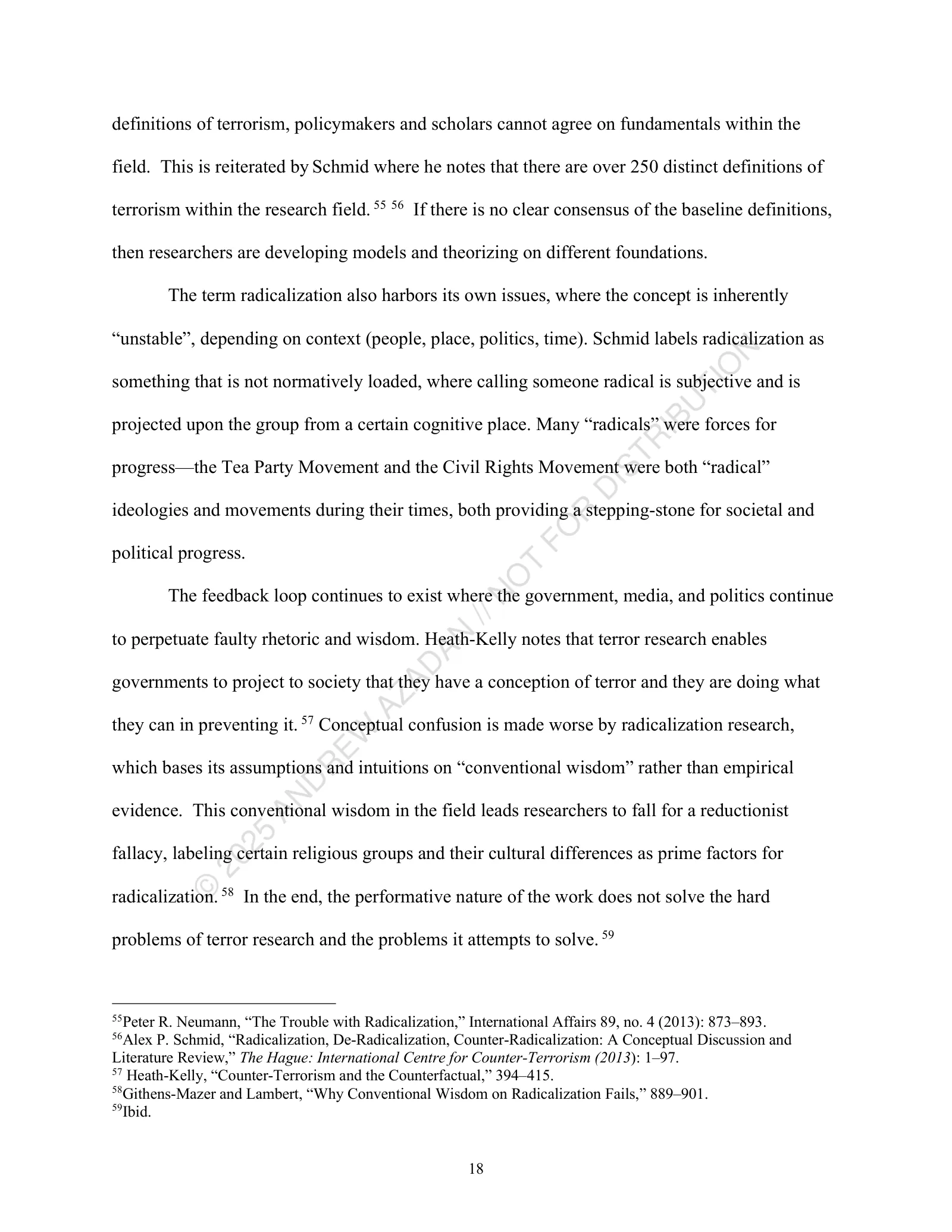 Page 18 of 25, The Terror Research Dilemma