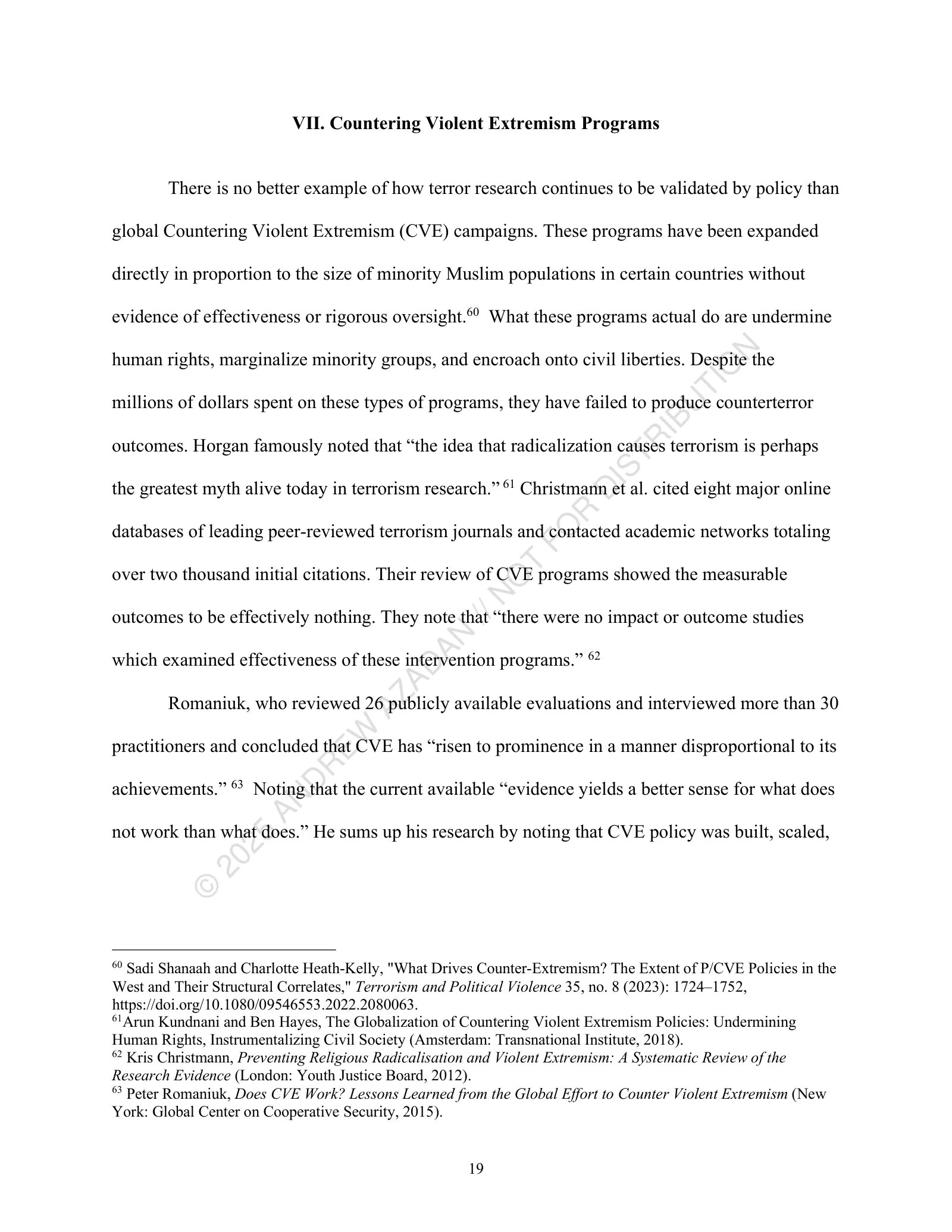 Page 19 of 25, The Terror Research Dilemma