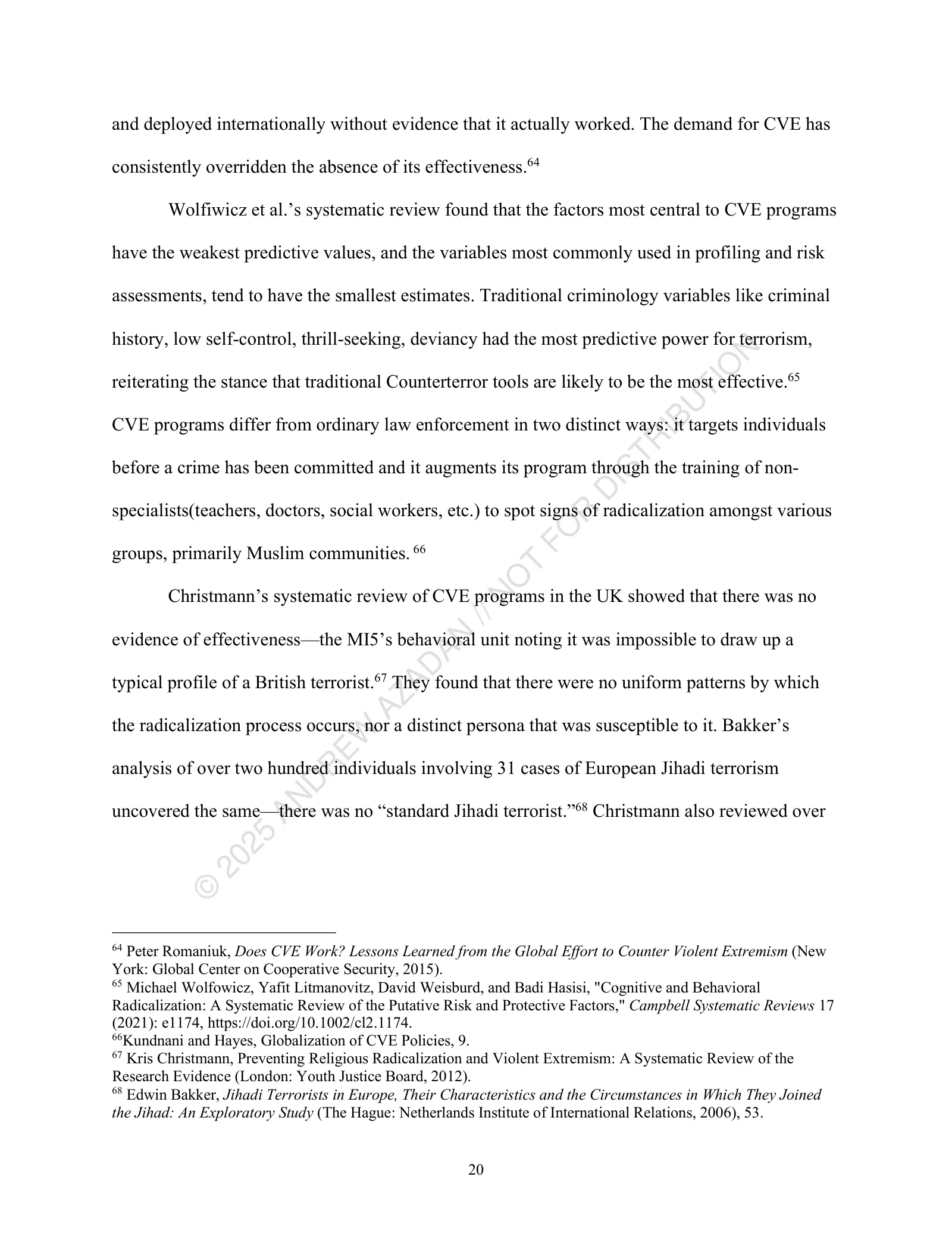 Page 20 of 25, The Terror Research Dilemma